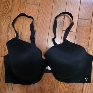 Women's Wirelese Black Bra